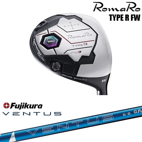 【OVDカスタム】RomaRo Ray TYPE R FW フェアウェイウッド[FW]ロマロROMARO 24 VENTUS BLUE ベンタス ブルー フジクラ Fujikura