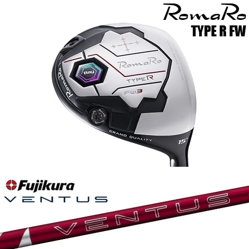 【OVDカスタム】RomaRo Ray TYPE R FW フェアウェイウッド[FW]ロマロROMARO 24 VENTUS RED ベンタス レッド フジクラ Fujikura