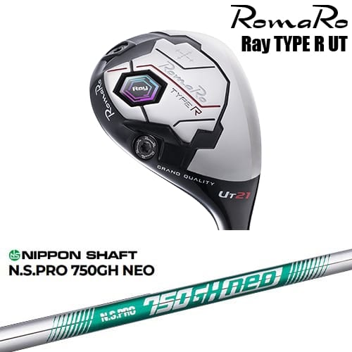 【OVDカスタム】RomaRo Ray TYPE R UT ユーティリティ[UT]ロマロROMARO N.S.PRO 750GH neo 日本シャフト