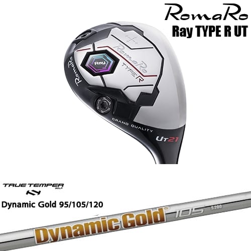 【OVDカスタム】RomaRo Ray TYPE R UT ユーティリティ[UT]ロマロROMARO DynamicGold85 95 105 120 ダイナミックゴールドTRUE TEMPER