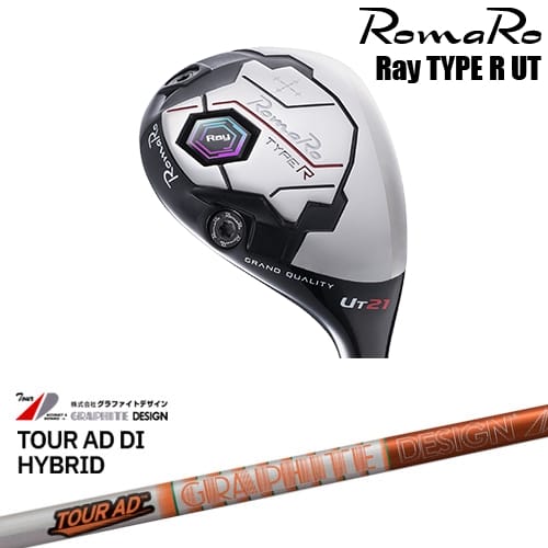 【OVDカスタム】RomaRo Ray TYPE R UT ユーティリティ[UT]ロマロROMARO Tour AD DI TOUR AD HYBRID グラファイトデザイン