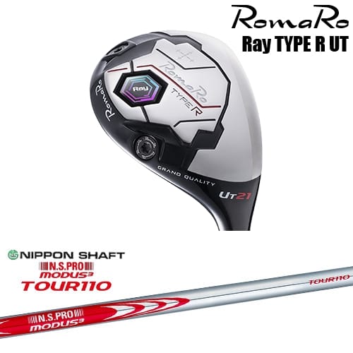 【OVDカスタム】RomaRo Ray TYPE R UT ユーティリティ[UT]ロマロROMARO N.S.PRO MODUS3 TOUR110 モーダス3ツアー110 日本シャフト