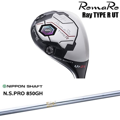【OVDカスタム】RomaRo Ray TYPE R UT ユーティリティ[UT]ロマロROMARO N.S.PRO 850GH 日本シャフト