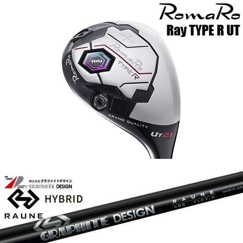 【OVDカスタム】RomaRo Ray TYPE R UT ユーティリティ[UT]ロマロROMARO RAUNE WEDGE w85 w100 w115(テーパー)ラウネ グラファイトデザイン