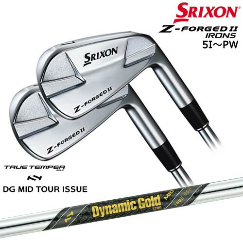 スリクソン　 Zフォージド2アイアンセット 6本　S200ツアーイシュー SRIXON スリクソン Zフォージド2 アイアン 6本(5番〜P)セット DG