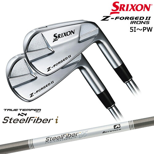 Z-FORGED2 フォージドII アイアン6本set(5-Pw)2023年[5P]スリクソンSRIXON スチールファイバーi(テーパー) SteelFiberTRUE TEMPER｜カスタムクラブ工房 OVDGOLF