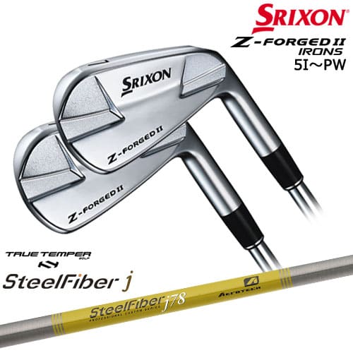 Z-FORGED2 フォージドII アイアン6本set(5-Pw)2023年[5P]スリクソンSRIXON スチールファイバーj(パラレル) SteelFiberTRUE TEMPER｜カスタムクラブ工房 OVDGOLF