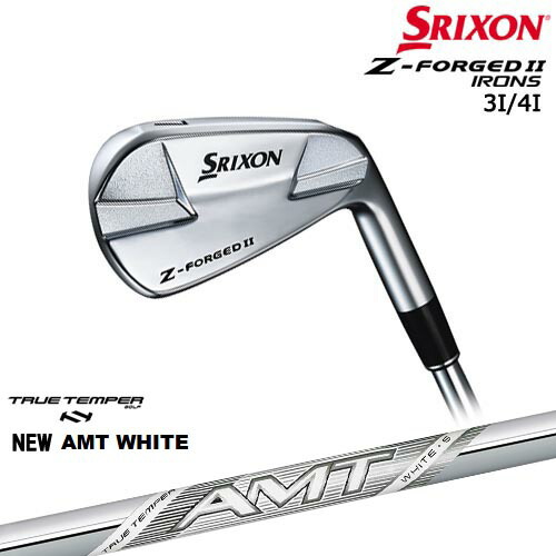 【在庫品即納】 Z-FORGED2 フォージドII アイアン単品 3番4番 2023年[IR]スリクソンSRIXON New AMT WHITE ホワイトTRUE TEMPER