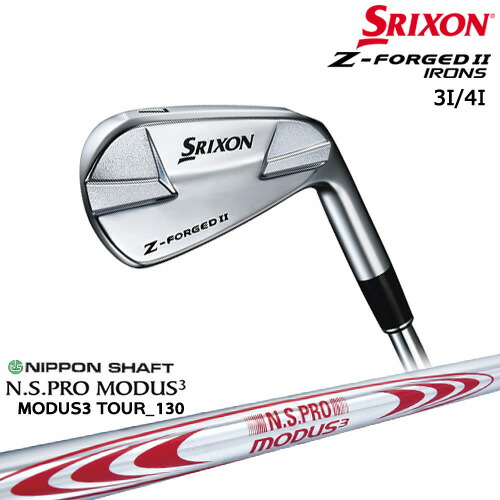 Z-FORGED2 フォージドII アイアン単品 3番4番 2023年[IR]スリクソンSRIXON N.S.PRO MODUS3 TOUR 130 日本シャフト｜カスタムクラブ工房 OVDGOLF