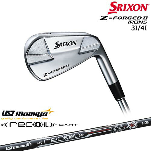 【在庫品即納】 Z-FORGED2 フォージドII アイアン単品 3番4番 2023年[IR]スリクソンSRIXON Recoil DART リコイルダートUSTマミヤmamiya