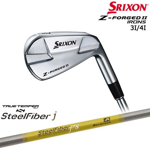Z-FORGED2 フォージドII アイアン単品 3番4番 2023年[IR]スリクソンSRIXON スチールファイバーj(パラレル) SteelFiberTRUE TEMPER｜カスタムクラブ工房 OVDGOLF