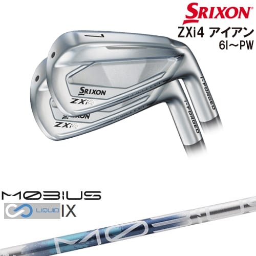 【OVDカスタム】SRIXON ZXi4 IRON アイアン5本set(6I-PW)[6P]スリクソンSRIXON MOBIUS LIQUIDメビウスリキッド IX Design Tuningデザインチューニング