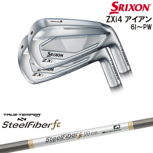 【OVDカスタム】SRIXON ZXi4 IRON アイアン5本set(6I-PW)[6P]スリクソンSRIXON スチールファイバーfc(パラレル) SteelFiberTRUE TEMPER