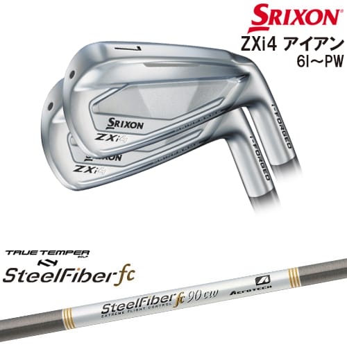 【OVDカスタム】SRIXON ZXi4 IRON アイアン5本set(6I-PW)[6P]スリクソンSRIXON スチールファイバーfc(テーパー) SteelFiberTRUE TEMPER