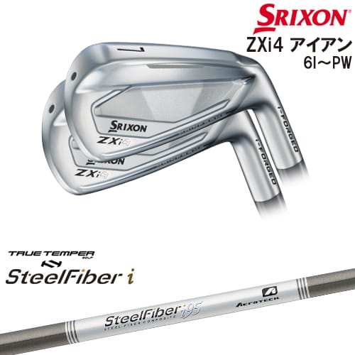 【OVDカスタム】SRIXON ZXi4 IRON アイアン5本set(6I-PW)[6P]スリクソンSRIXON スチールファイバーi(テーパー) SteelFiberTRUE TEMPER