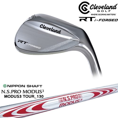 【OVDカスタム】クリーブランド RT i-FORGED ウェッジ 軟鉄鍛造 S15C[WD]ダンロップDUNLOP N.S.PRO MODUS3 TOUR 130 日本シャフト｜カスタムクラブ工房 OVDGOLF