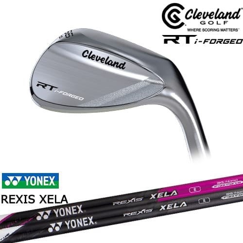 【OVDカスタム】クリーブランド RT i-FORGED ウェッジ 軟鉄鍛造 S15C[WD]ダンロップDUNLOP REXIS XELA レクシス キセラ YONEX ヨネックス