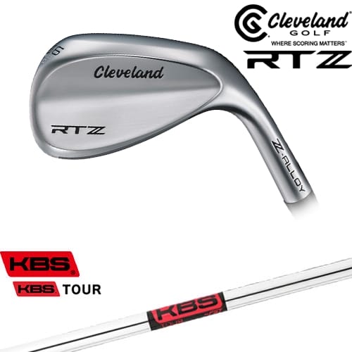 【OVDカスタム】クリーブランド RTZ ウェッジ ツアーサテン 右用[WD]ダンロップDUNLOP KBS TOUR