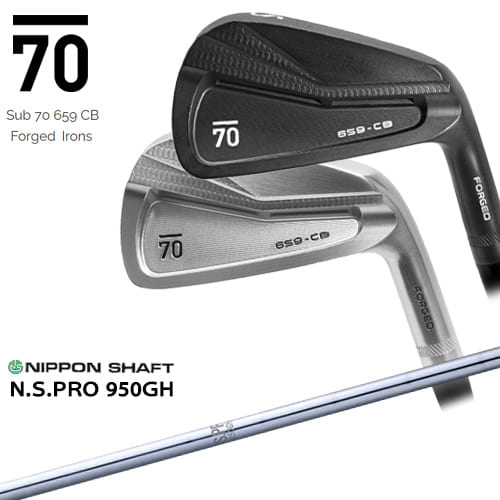 【在庫品即納】Sub 70 659 CB Forged Irons(サテン/ブラック) サブセブンティ アイアン5本セット(6I～PW) N.S.PRO_950GH 日本シャフト カスタムクラブ 105,875円