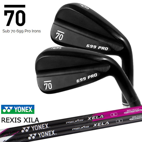 【在庫品即納】Sub 70 699 Pro Irons サブセブンティ アイアン5本セット(6I~PW) REXIS XELA レクシス キセラ YONEX ヨネックス カスタムクラブ|カスタムクラブ工房 OVDGOLF