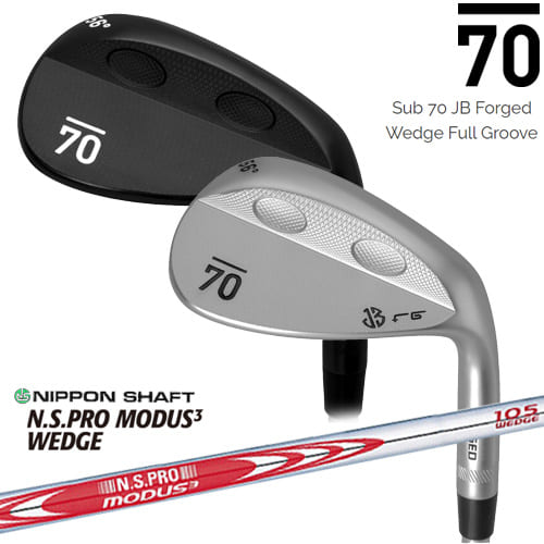 楽天市場】【在庫品即納】Sub 70 JB Forged Wedge Full Groove Wedge