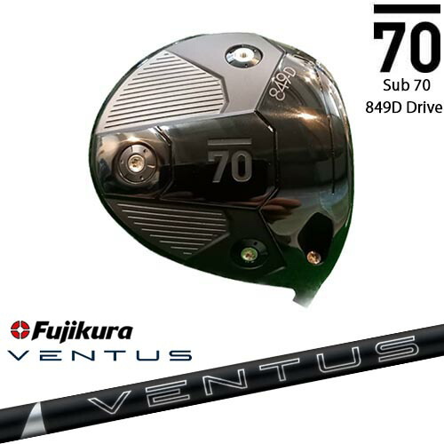 Sub70 849Dドライバー[DW]サブセブンティsub70 24 VENTUS BLACK ベンタス ブラック フジクラ Fujikura