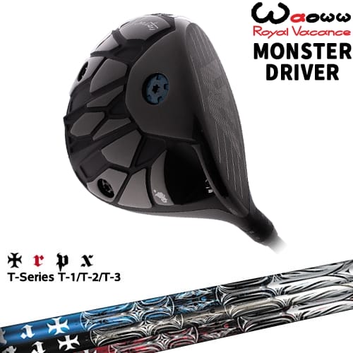 【OVDカスタム】Waoww MONSTER DRIVER モンスター ドライバー[DW]ワオWAOWW T-Series ティー1 2 3 TRPX