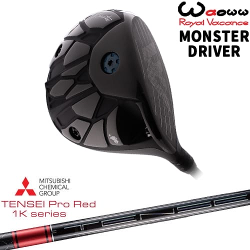 【OVDカスタム】Waoww MONSTER DRIVER モンスター ドライバー[DW]ワオWAOWW TENSEI Pro Red 1Kテンセイプロレッド1K 三菱ケミカル｜カスタムクラブ工房 OVDGOLF