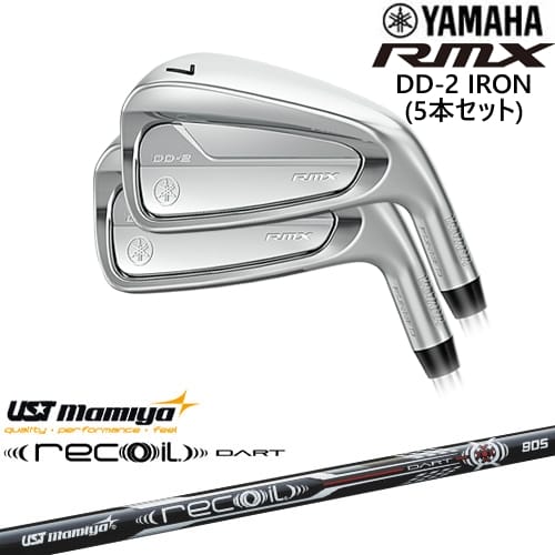 【OVDカスタム】YAMAHA RMX DD-2 アイアン6本set(6I-PW) 2026[IR]ヤマハYAMAHA Recoil DART リコイルダートUSTマミヤmamiya