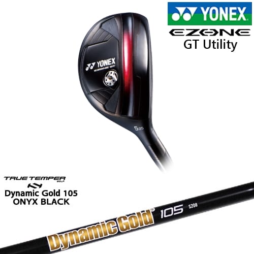 【OVDカスタム】ヨネックス GT ユーティリティ 2024年モデル[UT]ヨネックスYONEX DynamicGold105 ONYX BLACK オニキスTRUE TEMPER