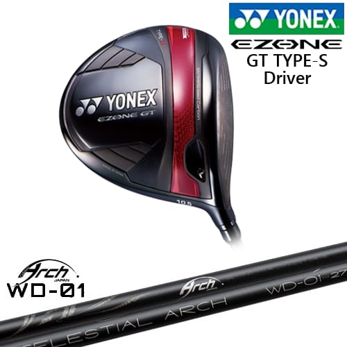 【OVDカスタム】ヨネックス EZONE GT TYPE S ドライバー 2024年モデル[DW]ヨネックスYONEX For Driver WD-01 ARCH GOLF アーチゴルフジャパン