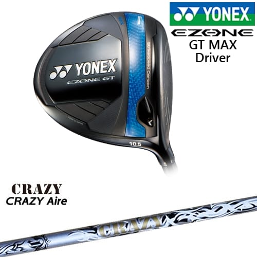 【岩井ツインズ】【OVDカスタム】ヨネックス EZONE GT MAX ドライバー 2025年モデル[DW]ヨネックスYONEX CRAZY Aile エールCRAZYクレイジー