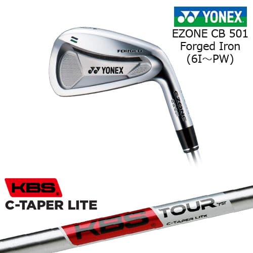 【岩井ツインズ】ヨネックス EZONE CB501 フォージドアイアン 5本セット(6I-PW)[6P]KBS C-TAPER LITE シーテーパー ライト｜カスタムクラブ工房 OVDGOLF