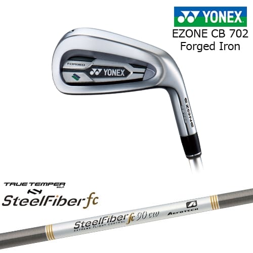 【岩井ツインズ】ヨネックス EZONE CB702 フォージドアイアン単品(4I、5I)[IR] スチールファイバーfc(テーパー) SteelFiberTRUE TEMPER｜カスタムクラブ工房 OVDGOLF