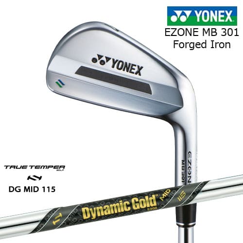 【岩井ツインズ】EZONE MB301 フォージドアイアン単品(3I、4I)[IR]ヨネックスYONEX Dynamic Gold MID 115 TRUE TEMPERトゥルーテンパー｜カスタムクラブ工房 OVDGOLF