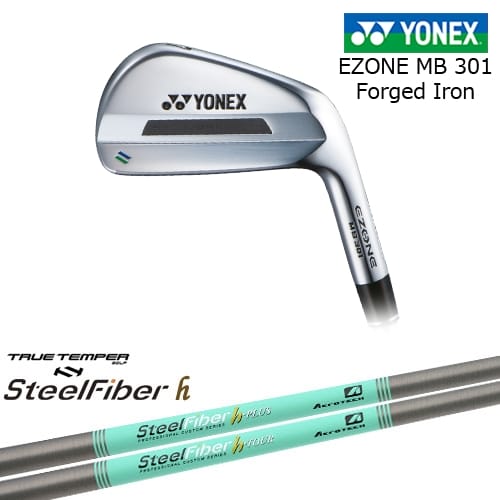 【岩井ツインズ】EZONE MB301 フォージドアイアン単品(3I、4I)[IR]ヨネックスYONEX スチールファイバーh(パラレル) SteelFiberTRUE TEMPER｜カスタムクラブ工房 OVDGOLF 23,100円