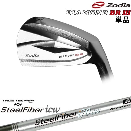 【OVDカスタム】DIAMOND BR III IRON アイアン単品(4I/5I)[IR]ゾディアZODIA スチールファイバーi(テーパー) SteelFiberTRUE TEMPER｜カスタムクラブ工房 OVDGOLF