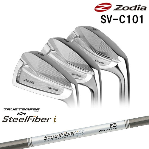 SV-C101 アイアン 6本セット(5I～PW)[5P]ゾディアZODIA スチールファイバーi(パラレル) SteelFiberTRUE TEMPER｜カスタムクラブ工房 OVDGOLF