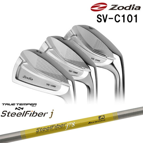 楽天市場】SV-C101 アイアン 6本セット(5I～PW)[5P]ゾディアZODIA