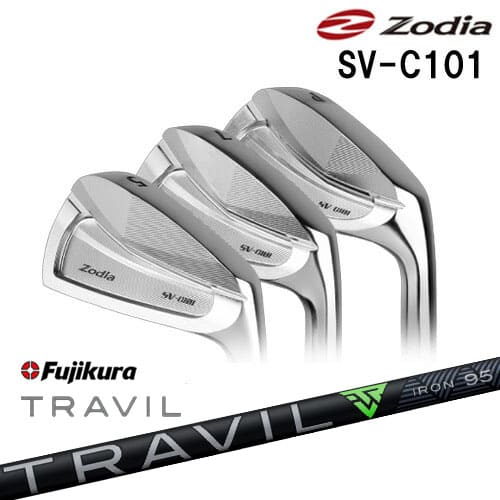 SV-C101 アイアン 6本セット(5I～PW)[5P]ゾディアZODIA TRAVIL IRON トラビルアイアン Fujikura フジクラ｜カスタムクラブ工房 OVDGOLF