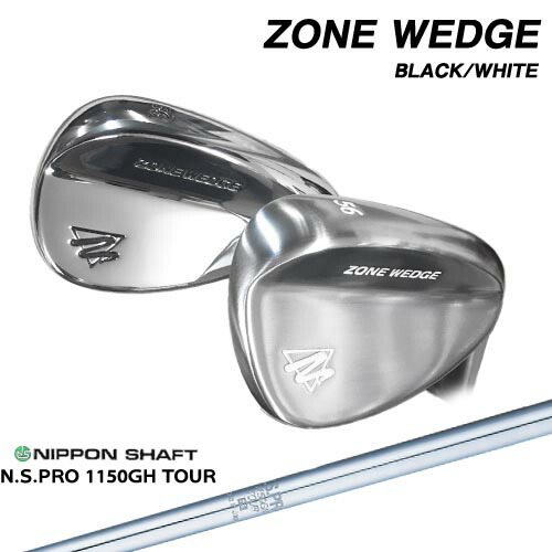 ZONE WEDGE ゾーンウェッジ BLACK LABEL WHITE LABEL[WD]N.S.PRO 1150GH TOUR 日本シャフト 15,400円