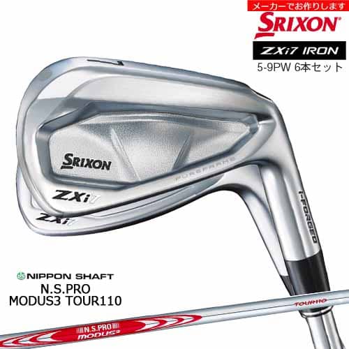 楽天市場】【受注生産】スリクソン ZXi7 IRON アイアン 5-PW 6本セット