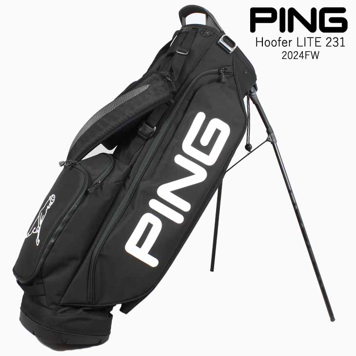 楽天市場】ピン PING キャディバッグ 9型 HOOFER LITE フー
