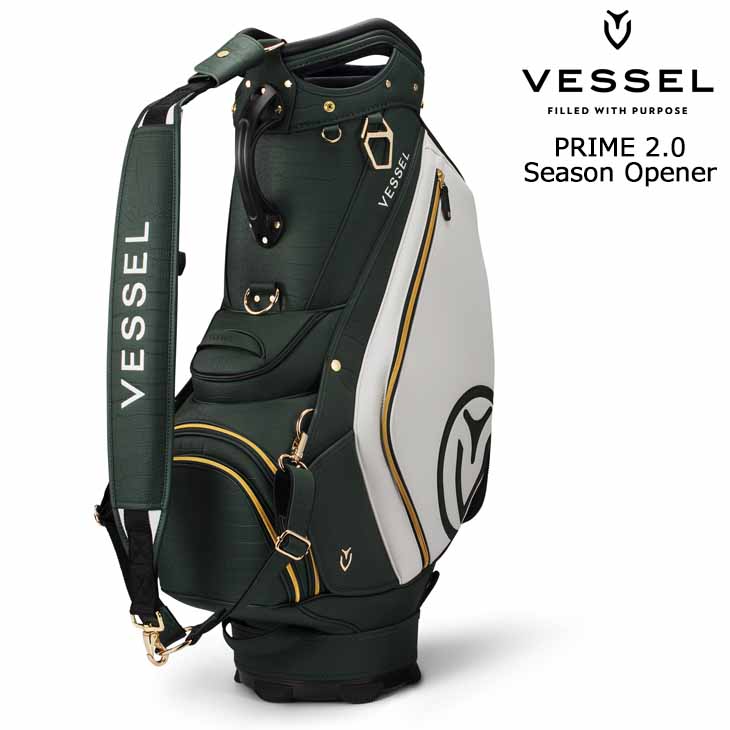 楽天市場】VESSEL ベゼル キャディバッグ PRIME 2.0 Season Opener