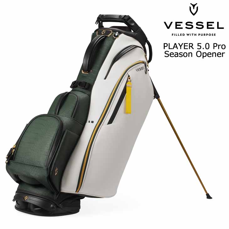 楽天市場】【新色】シーズン オープナー VESSEL ベゼル キャディバッグ