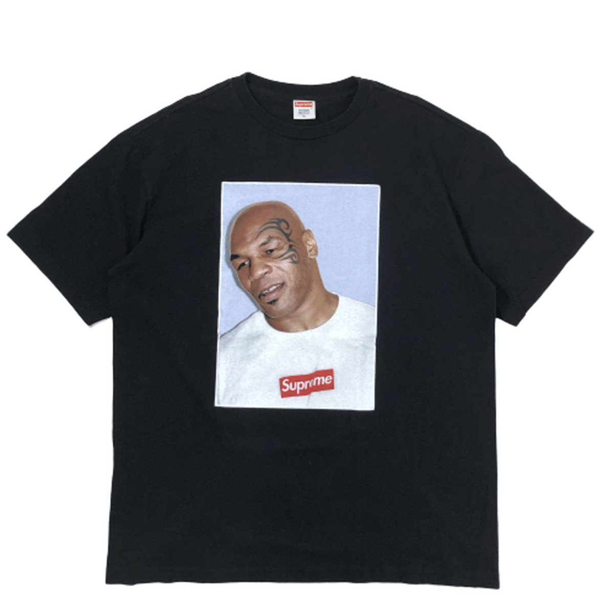 楽天市場 中古 Supreme シュプリーム Mike Tyson Tee 07ss マイクタイソン フォトtシャツ Xl 黒 Black ブラック メンズ レディース オーバーラップ楽天市場店