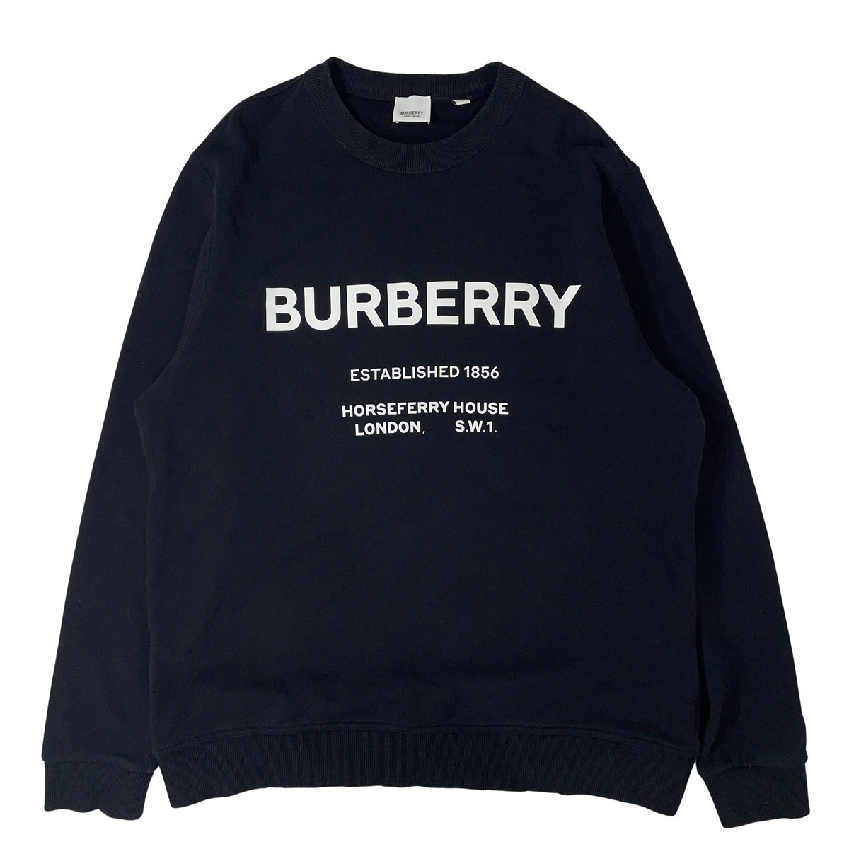 楽天市場】BURBERRY バーバリー スウェット サークル ロゴマーク