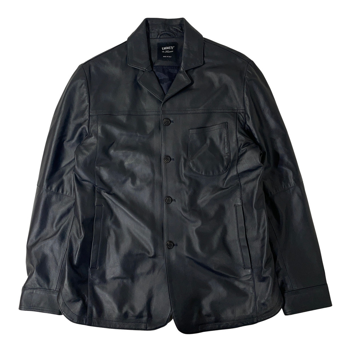 楽天市場】【エンメティ】EMMETI メンズ TAYLOR ラムスキン ブルゾン