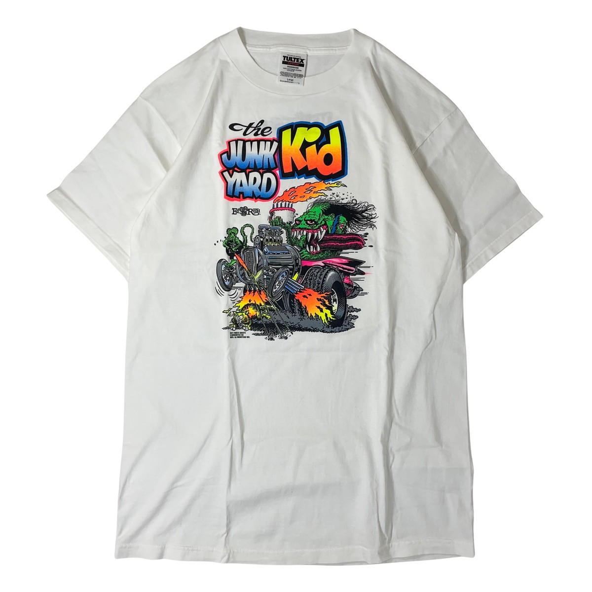 美品 90's The JUNK Kid YARD ED ROTH TEE エドロフ Tシャツ 96年 コピーライト ヴィンテージ L 【中古】【A2】