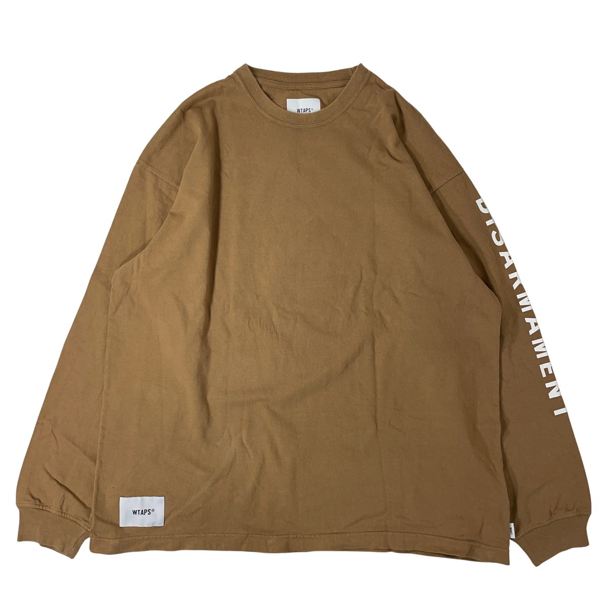 楽天市場】WTAPS 23aw COLLEGE LS COTTON TEE XLサイズ 232ATDT